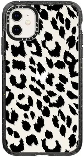 Miniatura 114 de CASETiFY Impact - Funda para iPhone 11 - Flower Power Retro - Negro Transparente
