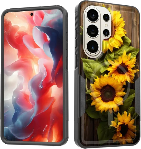 Miniatura 182 de Funda magnética para Galaxy A16 5G, [compatible con MagSafe] [protección contra caídas de grado militar] Funda resistente a prueba de golpes