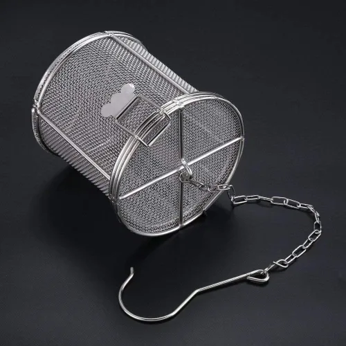 Miniatura 7 de Filtro, Acero Inoxidable Malla de Alambre Diseño de Té Colador de Sopa Condimentos Separación Cesta Filtro para el Hogar Cocina