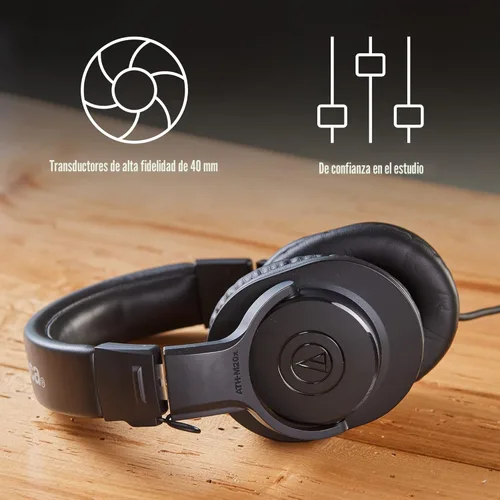 Miniatura 5 de Audio-Technica ATH-M20xBT Auriculares inalámbricos sobre la oreja, color negro