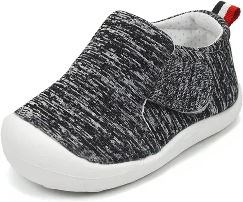 OAISNIT Zapatos deportivos antideslizantes para bebés, niños y niñas, ligeros, suaves, para caminar y correr
