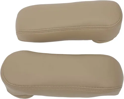 Miniatura 4 de ECCPP Funda de cuero para reposabrazos para Ford F250 F350 Excursion Lariat 99 00 01 02 03 04 05 06 07 (piel sintética de alta calidad, un par de 2)