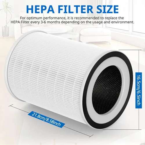 Miniatura 6 de KILO - Filtro de repuesto para purificador de aire compatible con Afloia KILO, KILOPLUS, KILO PRO, MIRO, MIRO PRO y MORENTO MR-Kilo, filtro Kalo