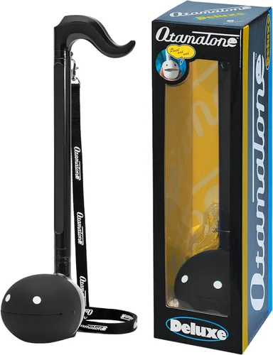 Miniatura 8 de Otamatone Deluxe [Manual en inglés] Instrumento musical electrónico sintetizador de Japón por Cube/Maywa Denki, blanco Deluxe Inglés Blanco