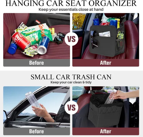 Miniatura 7 de Organizador de asiento de automóvil, organizador de asiento trasero de automóvil, organizador de asiento trasero de automóvil impermeable