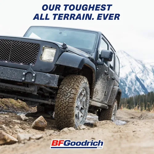 Miniatura 5 de BFGoodrich Neumático radial para automóvil todo terreno T/A KO2 para camiones ligeros, SUVs y crossovers, 34x10.50R17/D 120R 120R