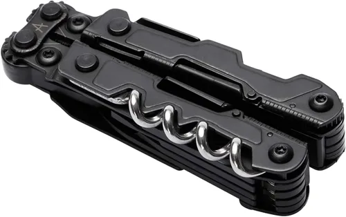 Miniatura 5 de SOG PowerLitre - Mini herramienta multiusos con 19 herramientas ligeras, herramienta compacta de 5 pulgadas de largo con cuchillo, destornillador