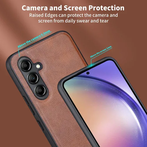 Miniatura 2 de X-level Para Samsung Galaxy A54 Caso, Delgada Delgada Premium PU Cubierta Del Teléfono Celular De La Cubierta De Parachoques A Prueba De Golpes