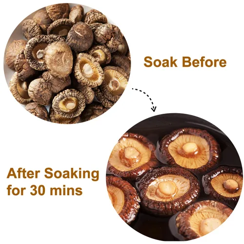 Miniatura 4 de VIGOROUS MOUNTAINS Setas Shiitake Deshidratadas Orgánicas USDA, Hongos Secos Deshidratados para Cocinar 4.23oz, 120g