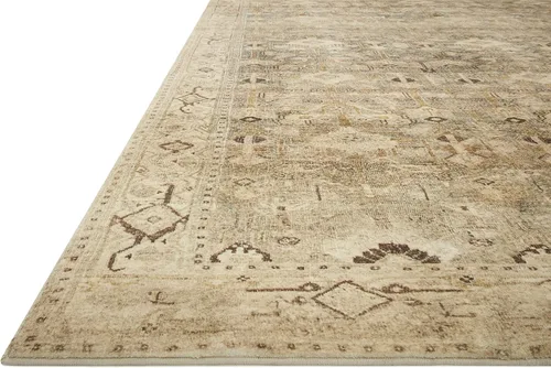 Miniatura 4 de Loloi Colección Margot MAT-04 Antigua/Salvia Alfombra de Pasillo de 2'-6" x 11'-6" con CloudPile, Sin Pelusa Fácil de Limpiar Alfombra de Área