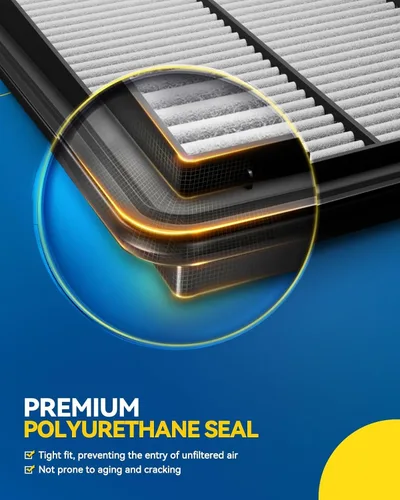 Miniatura 3 de PHILTOP Filtro de Aire del Motor CA7351 Reemplazo para Toyota Camry 1992-2001, Avalon 1995-2004, Sienna 1998-2003, Solara 1999-2003, Solara