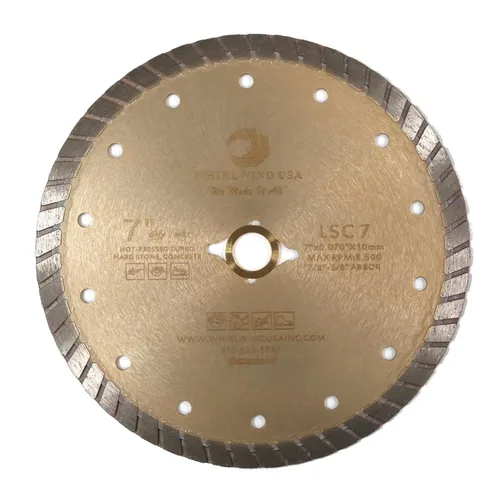 Miniatura 17 de LSS Hojas de Sierra Eléctrica de Diamante Segmentadas de 6 Pulgadas para Corte Seco o Húmedo de Uso General para Concreto Piedra Ladrillo