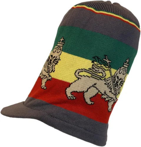 Miniatura 12 de Shoe String King SSK Rasta Knit Tam Hat Dreadlock Gorra con múltiples diseños y tamaños.