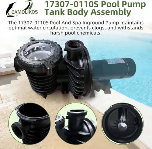 Miniatura 6 de 17307-0110S Conjunto de cuerpo de tanque de bomba de piscina se adapta a Pentair Sta-Rite IntelliPro VS 3050 Bombas Serie Max-E-Pro Conjunto