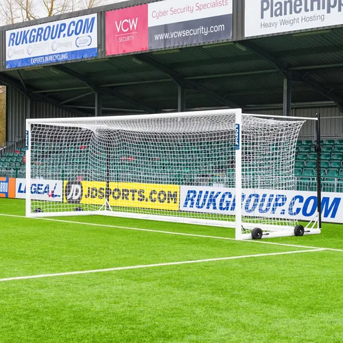 Miniatura 13 de Porterías de fútbol de aluminio FORZA [11 tamaños] Postes de portería de fútbol profesional *Las redes de portería utilizadas por los clubes