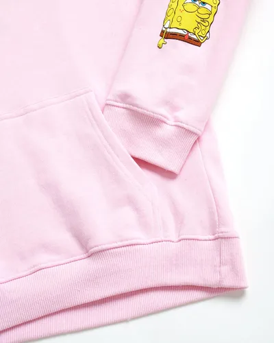Miniatura 3 de Nickelodeon Sudadera unisex de forro polar Bob Esponja para hombre y mujer