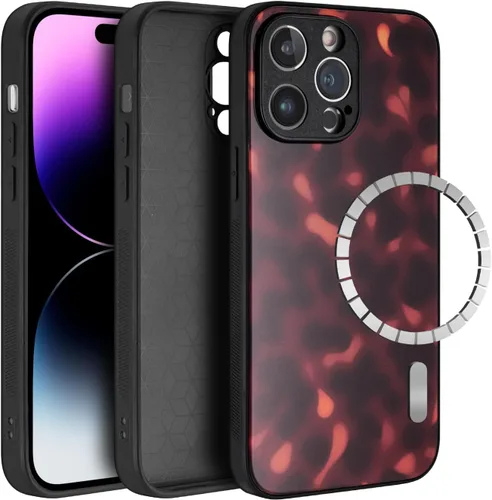 Miniatura 31 de Funda para iPhone 17 Pro, [Compatible con Magsafe] [Protección Completa de la Cámara], Cubierta Protectora Antichoque de Tortuga para Mujeres, Funda