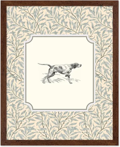 Miniatura 38 de Poster Master Póster Vintage de Cocker Spaniel Inglés - Impronta Retro de Perro - Arte Floral - Arte de Cachorros - Arte para Amantes de Animales