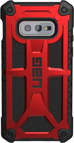 Miniatura 2 de URBAN ARMOR GEAR UAG - Funda para Samsung Galaxy S10e [pantalla de 5.8 pulgadas] Monarch [Crimson] funda militar probada contra caídas