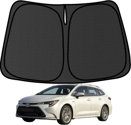 Miniatura 151 de Civic - Parasol para parabrisas Honda Civic 2022-2024 2025 (no para Honda 2022 Sport), visera frontal gruesa plegable 1:1, mantiene tu automóvil más