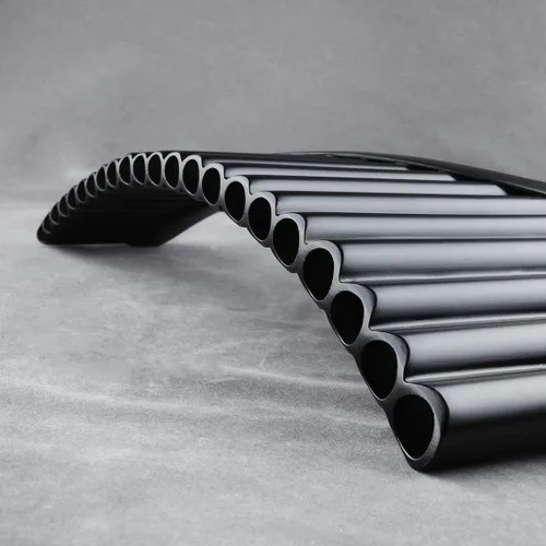 Miniatura 6 de 22 tubos G Key Profesional Black Pan Flauta China Tradicional Instrumento Musical Tubos Fácil de Aprender con Exquisitas Tubos de Pan Marrón Flauta