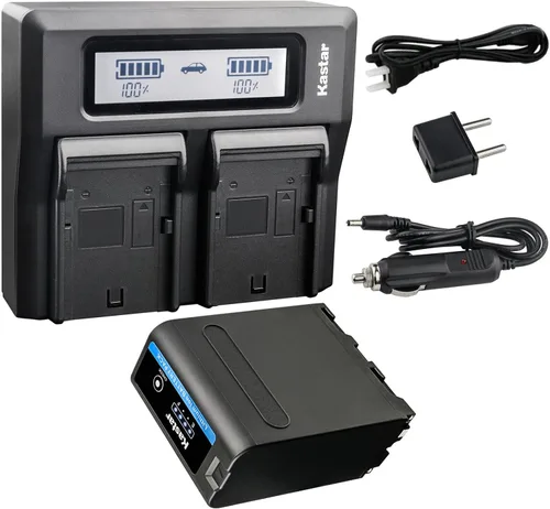 Miniatura 5 de Kastar Cargador rápido LCD para Sony NP-F990 Pro NP-F970 y Sony CCD-TR918 CCD-TR930 CCD-TR940 CCD-TR950 CCD-TR97 CCD-TRT97 CCD-TRV101 CCD-TRV119