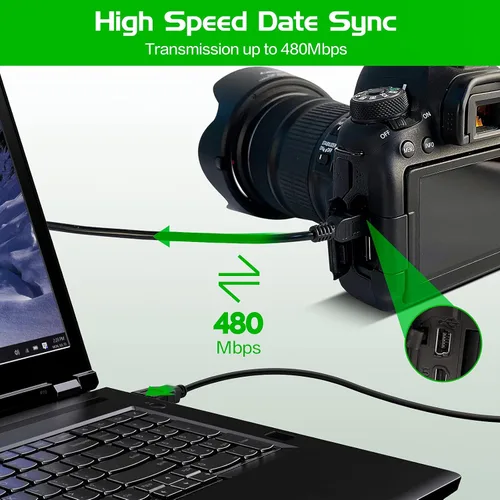 Miniatura 5 de Cable de carga de transferencia de sincronización de datos USB para Elgato Game Capture HD PVR grabadora MAC PC