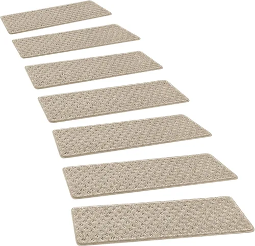 Miniatura 16 de PURE ERA Bullnose - Juego de peldaños de alfombra para escaleras, sin cinta, antideslizante, protectores de escaleras para interiores, alfombras