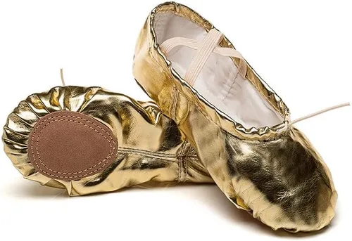 Miniatura 2 de Zapatos de baile de ballet Pu para muchacha con suela dividida suave