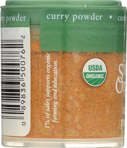 Miniatura 6 de Simply Organic Curry en polvo, certificado orgánico 0.53 oz