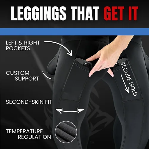 Miniatura 9 de Pantalones de Compresión Real Men Modal ABCD Pouch - 1 Paquete, Leggings Modales para Hombres, Pantalones de Yoga, Mallas, Capa Base para Clima Frío