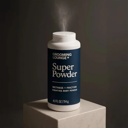 Miniatura 2 de Grooming Lounge Super Powder - Defensa de olor, picazón y rozaduras para la ingle, el cuerpo y los pies - Control de fricción y exceso de sudor