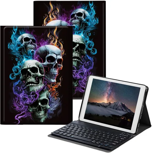 Miniatura 10 de Funda para Samsung Galaxy Tab S6 Lite 2022/2020 con teclado inalámbrico desmontable y soporte ajustable para proteger la tableta para Samsung Galaxy
