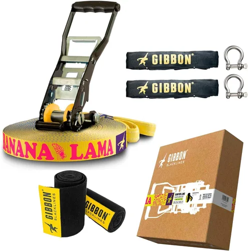 Gibbon Banana Lama Treewear Set Slackline, XL
