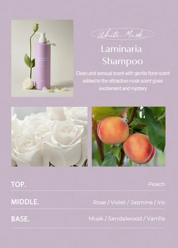 Miniatura 6 de laferme Laminaria Champú con ingrediente orgánico, champú clarificador coreano, hidratante para cabello seco, fortalecimiento para cabello débil