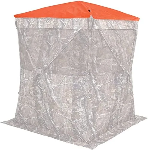 Miniatura 6 de Ameristep Blaze Orange Cap - Tapa de seguridad duradera y ligera para persianas de caza estilo cubo y acero de resorte