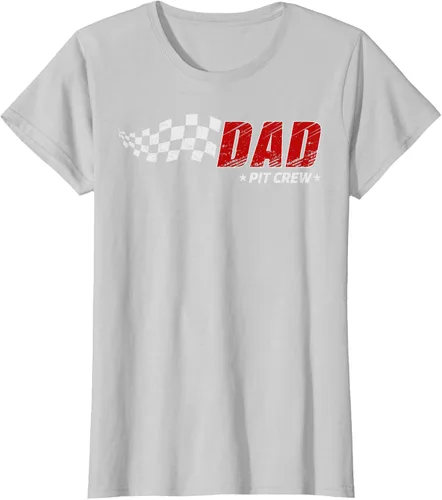 Miniatura 23 de Dad Pit Crew Race Car Birthday Family Matching Pit Crew Camiseta Pit Crew