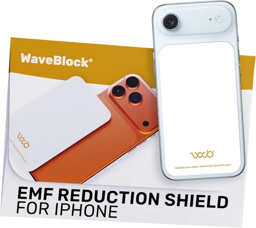 Miniatura 15 de WAVEBLOCK Bloqueador de EMF para Celular - Hecho para iPhone 11 - La única pegatina 5G-Shield patentada, respaldada científicamente y probada