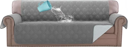 Miniatura 38 de H.VERSAILTEX Funda para Silla y Sofá 100% Impermeable, Protector de Muebles con Correas Elásticas para Mascotas, Niños, Niños, Perros, Gatos