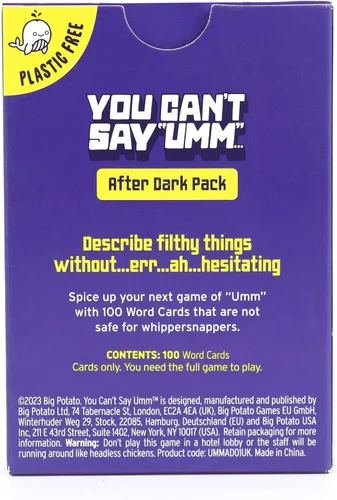 Miniatura 5 de Big Potato You Can't Say UMM After Dark Pack - Paquete de expansión de contenido para adultos para aquellos con un sentido del humor grosero