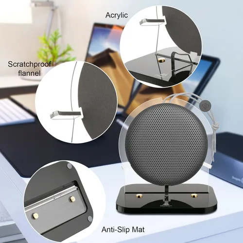 Miniatura 3 de Soporte para Bang & Olufsen Beosound A1 3ª Gen/Beosound A1 2ª, soporte de escritorio con franela antiarañazos