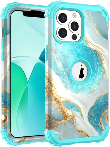 Miniatura 141 de Hocase Funda para iPhone SE 2022/2020, resistente a prueba de golpes, de plástico duro+goma de silicona, funda protectora híbrida para iPhone SE
