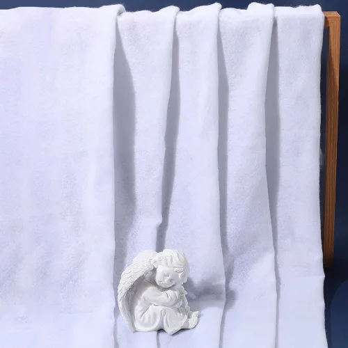 Miniatura 7 de Edredón blanco de 63 pulgadas, 2 yardas, guata de poliéster de bateo, relleno de fibra, tapicería, relleno de fibra para costura, almohadas, cojín