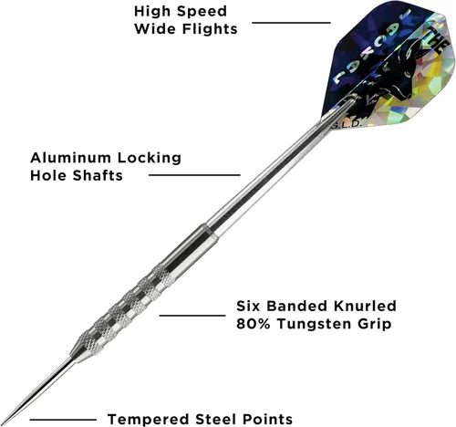 Miniatura 5 de Viper Dardos de punta de acero de tungsteno 80% de chacal