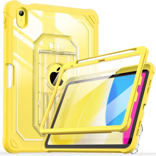 Miniatura 11 de Cantis Funda para iPad A16 de 11 pulgadas 2025/iPad de 10ª generación 2022 (10.9 pulgadas) con protector de pantalla y soporte para lápices, funda