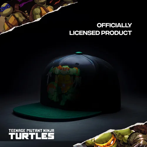 Miniatura 7 de Concept One Unisex-Adult Teenage Mutant Ninja Turtles Baseball Cap, TMNT Adult Skater Snapback Baseball Hat with Flat Brim
