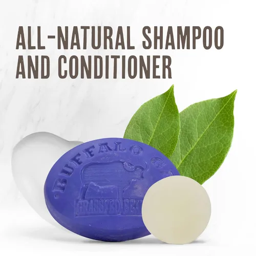 Miniatura 3 de MSM Barra de champú + barra de acondicionador de cabello hialurónico, champú y acondicionador en barra sólida para el crecimiento del cabello, sin
