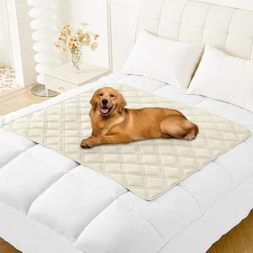 Miniatura 128 de Smiry Funda Impermeable para Cama de Perro, Manta Suave Reversible para Mascotas, Lavable a Prueba de Fugas para Gatos y Perros, Funda para Sofá