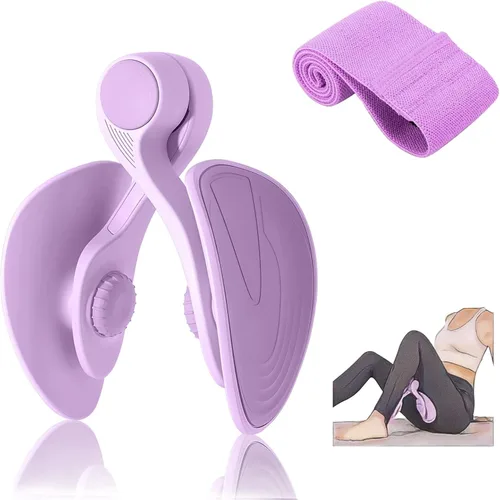Miniatura 9 de Tinrief Entrenador de muslos Kegel, entrenador de suelo pélvico, entrenador de Kegel para rehabilitación posparto, tonificador de la parte interna