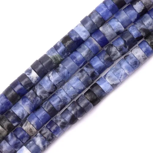 Miniatura 47 de Cuentas Heishi de piedra natural para hacer collares, cuentas pequeñas de piedra redonda plana de 0.116 pulgadas x 0.039 pulgadas para hacer joyas